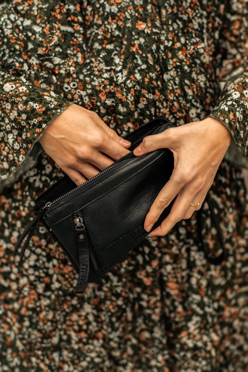 Muud QB-4441R1/Black Сумка через плечо "Riga"