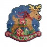 Набор для вышивания Mill Hill MH182131 Rocking Reindeer (Олень качалка)