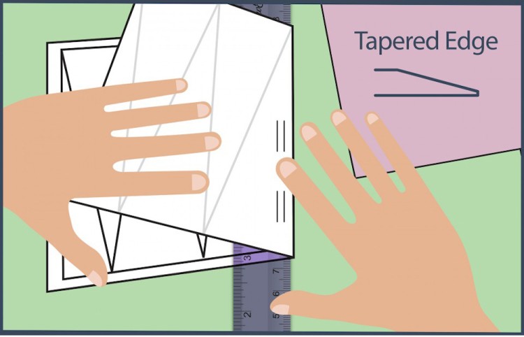 Hemline NL4211 Пластиковая линейка - шаблон для припусков