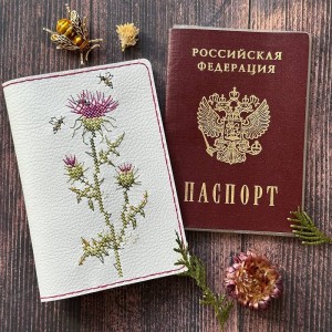Neocraft НК-18j Обложка на паспорт "Чертополох"