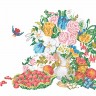Фрея MET-ALPD-041 Пейзаж - Фрукты и Цветы, Фрэнсис Флора Бонд Палмер