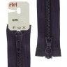 Riri 2519755/75/2510 Молния спираль, разъемная, 2 замка, 6 мм, 75 см, темно-фиолетовый