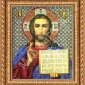 Мир багета 3ЮК 329-1176_ПЛ Рама для икон из ювелирного бисера Радуга бисера
