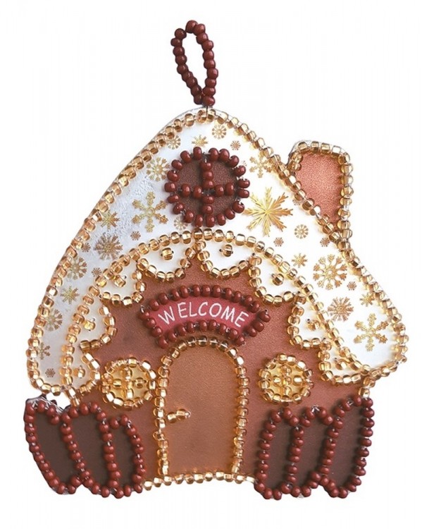 Набор для вышивания Нова Слобода РВ2108 Подвеска "Домик"