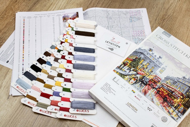 Набор для вышивания Luca-S BU5006 Лондон