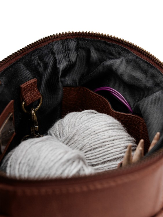 Muud QB-4703/Rich Brown Проектная сумка через плечо "Grace"