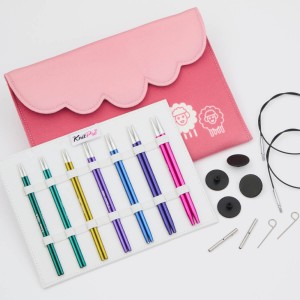 KnitPro 47434 Набор "Midi" спиц съемных "Zing"