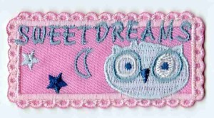 HKM 33264/1SB Термоаппликация "Sweet Dreams rosa"