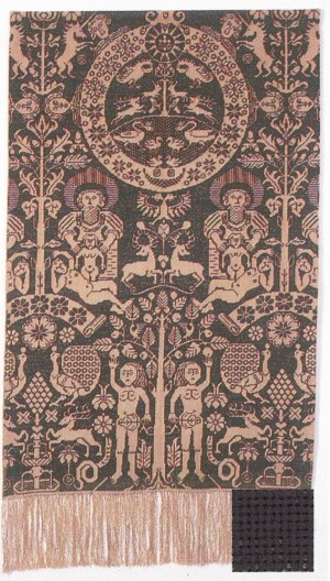 Permin 90-4044 Beidewand dark green (Бейдерванд темно-зеленый)