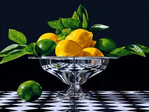Белоснежка 1173-AS Ваза с лимонами