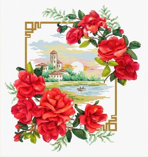 Многоцветница МЛН-23 Розы