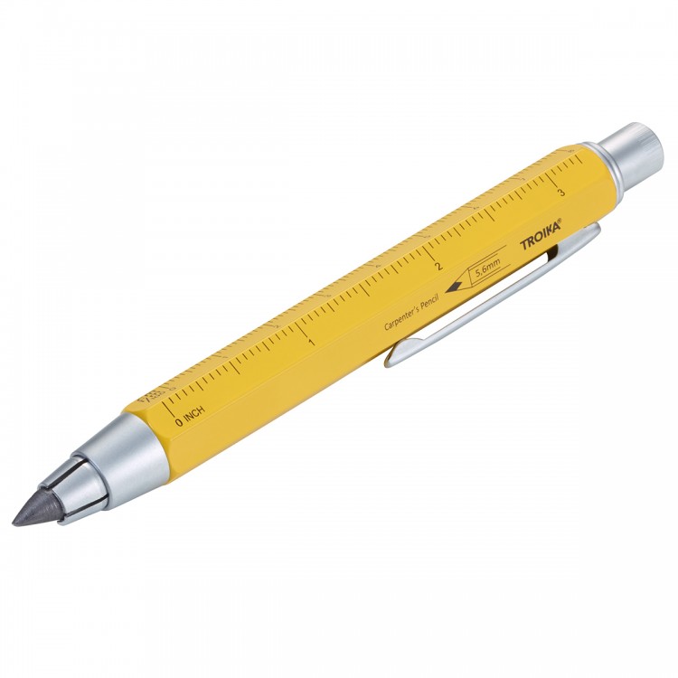 Troika PEN56/YE Карандаш многофункциональный с точилкой
