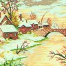Collection D'Art 13971 Ткань с рисунком для вышивания