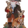 Набор для вышивания Mill Hill MH202333 Kangaroo Santa (Санта с кенгуру)