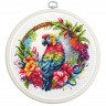 Набор для вышивания Luca-S BC201 Тропический попугай