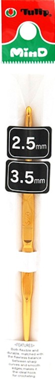 Tulip Крючок для вязания двухсторонний "MinD"
