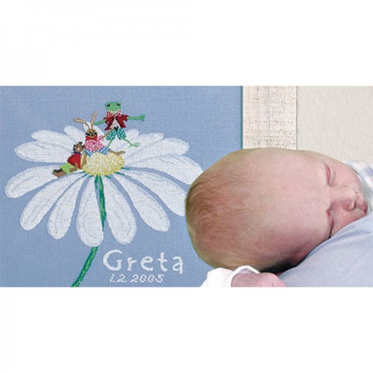 Набор для вышивания Acufactum 2478 Ромашка