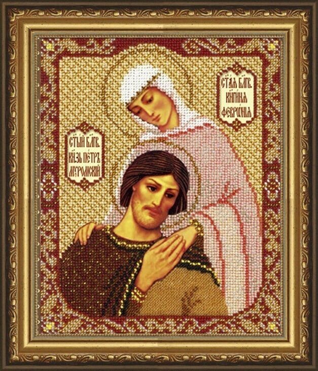 Мир багета Р001 307-122_ПЛ Рама для иконы Русская искусница