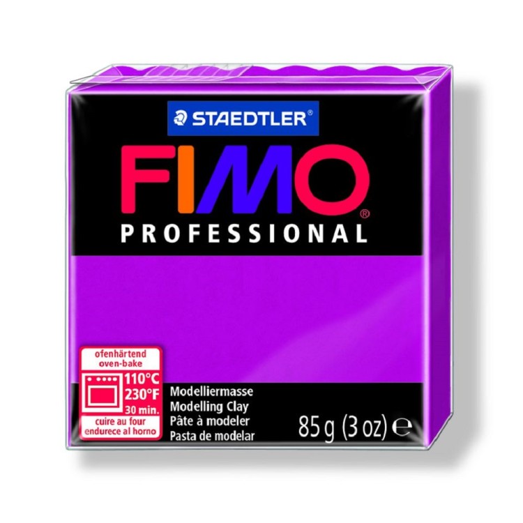 Fimo 8004-210 Полимерная глина Professional чисто-пурпурная