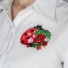 Набор для вышивания Жар-Птица В-1033 Цветочная божья коровка