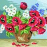 Collection D'Art 6116 Ткань с рисунком для вышивания