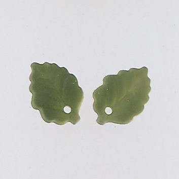 Mill Hill 12144 Декоративная подвеска "Medium Leaf Matte Olive"