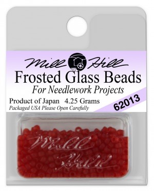 Mill Hill 62013 Frosted Red Red - Бисер Frosted Seed Beads