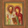 Мир багета 40БК 1417-980 Рама для иконы "Куприян и Устинья" Радуга бисера (Кроше)