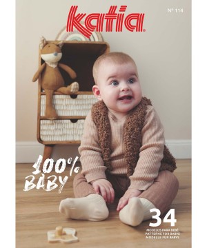 Katia 7920 Журнал с моделями по пряже Katia Baby №114