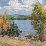 Набор для вышивания Овен 1651 Осень у реки