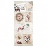 Docrafts PMA801903 Набор стикеров 3D Festive Fauna