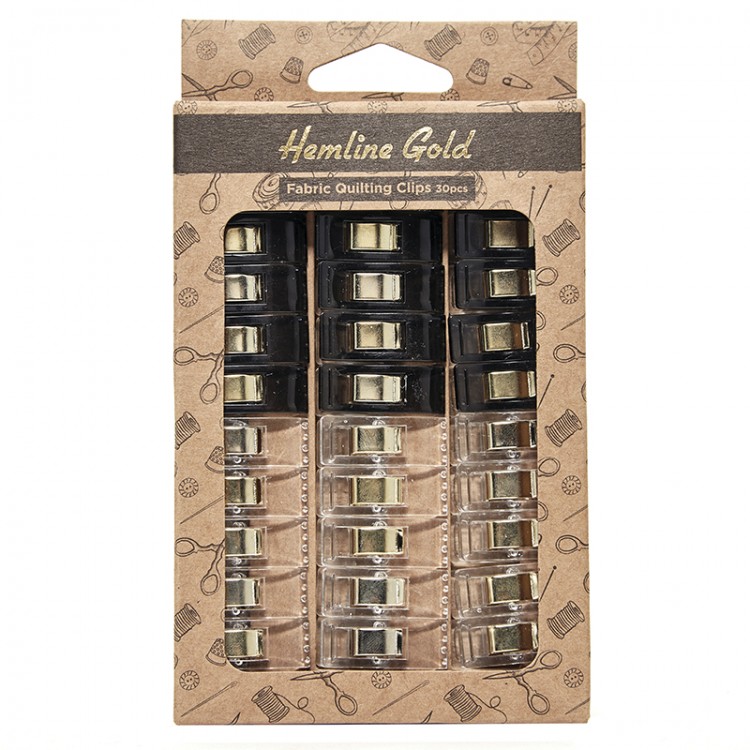 Hemline 230.S.30.HG Клипсы для квилтинга