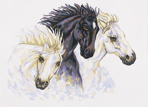 Collection D'Art 12961 Ткань с рисунком для вышивания