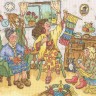 Набор для вышивания Bothy Threads XWB1 Knit And Natter (Вяжем и болтаем)