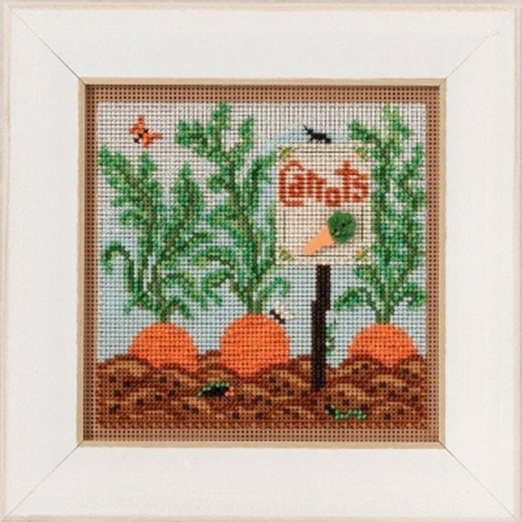 Набор для вышивания Mill Hill MH141711 Carrot Garden (Морковный сад)