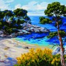 Collection D'Art 10458 Ткань с рисунком для вышивания