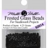 Mill Hill 62014 Frosted Black - Бисер Frosted Seed Beads