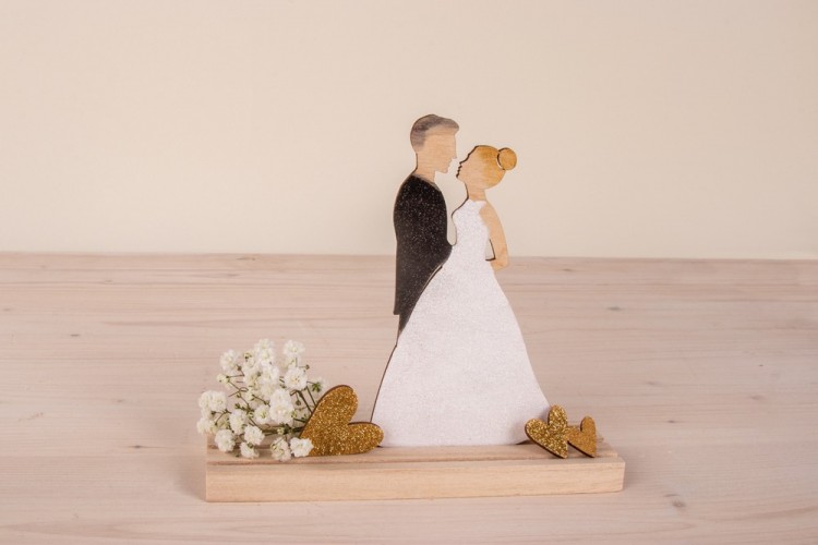 Rayher 62938505 Фигурка плоская "Новобрачные"