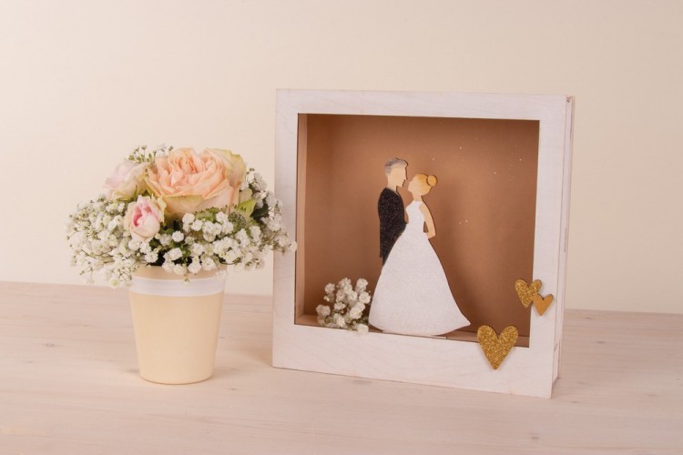 Rayher 62938505 Фигурка плоская "Новобрачные"