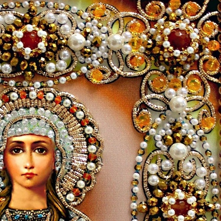 Набор для вышивания Образа в каменьях 77-и-53 Святая София