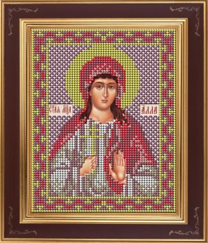 Galla Collection М267 Икона Святая мученица Алла