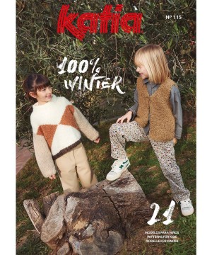 Katia 7921 Журнал с моделями по пряже Katia Kids №115