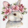Набор для вышивания М.П.Студия НВ-785 Кролик в цветах