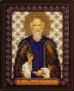 Панна CM-1303 (ЦМ-1303) Икона Святого преподобного Сергея Радонежского