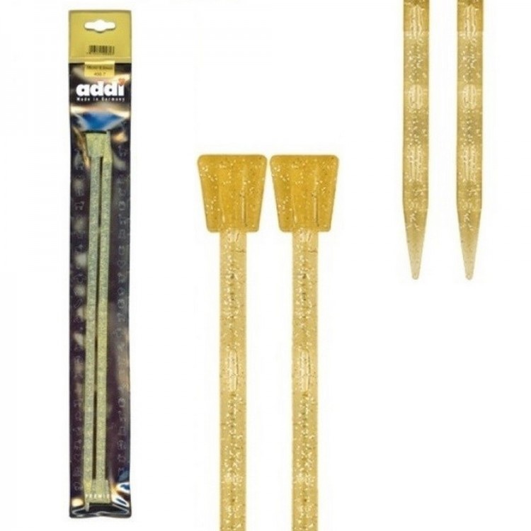 Addi 400-7 Спицы прямые, пластик 40см Addi 400-7 Спицы прямые, пластик 40см