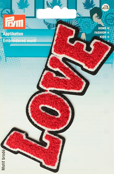 Prym 926677 Термоаппликация "Love"