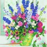 Collection D'Art 12964 Ткань с рисунком для вышивания