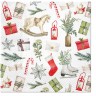PAW Decor Collection SDL232200 Салфетка трехслойная для декупажа "Винтажные праздники"