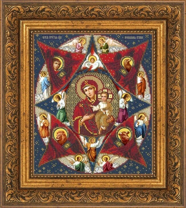 Мир багета Р046 303-107_ПЛ Рама для иконы Русская искусница