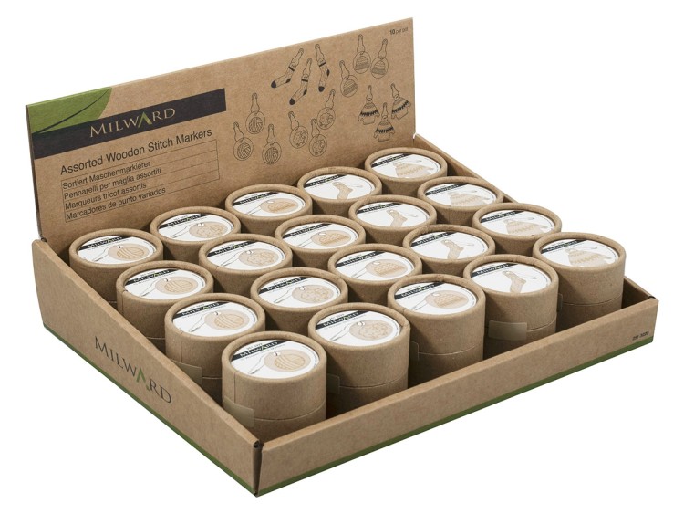 Hemline C003.2513220 Маркеры для вязания в тубе, 10 шт